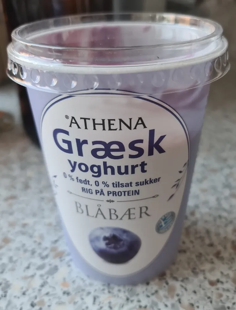Græsk Yoghurt Blåbær