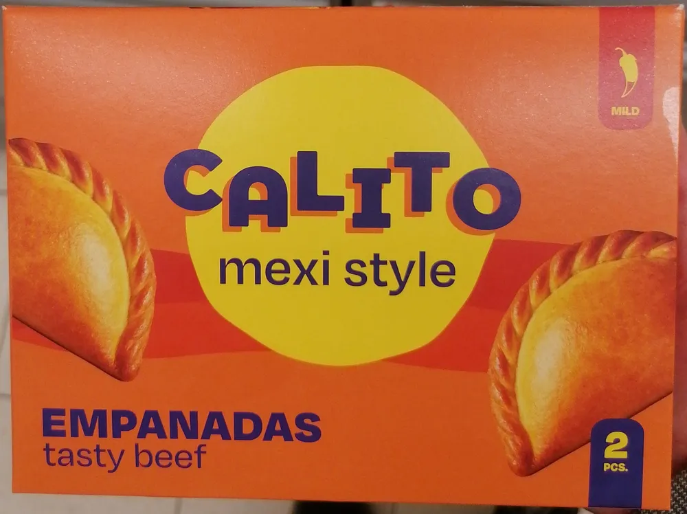 Calito Mexi Style Empanadas tasty beef mild 2pcs.