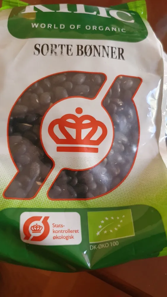 sorte bønner