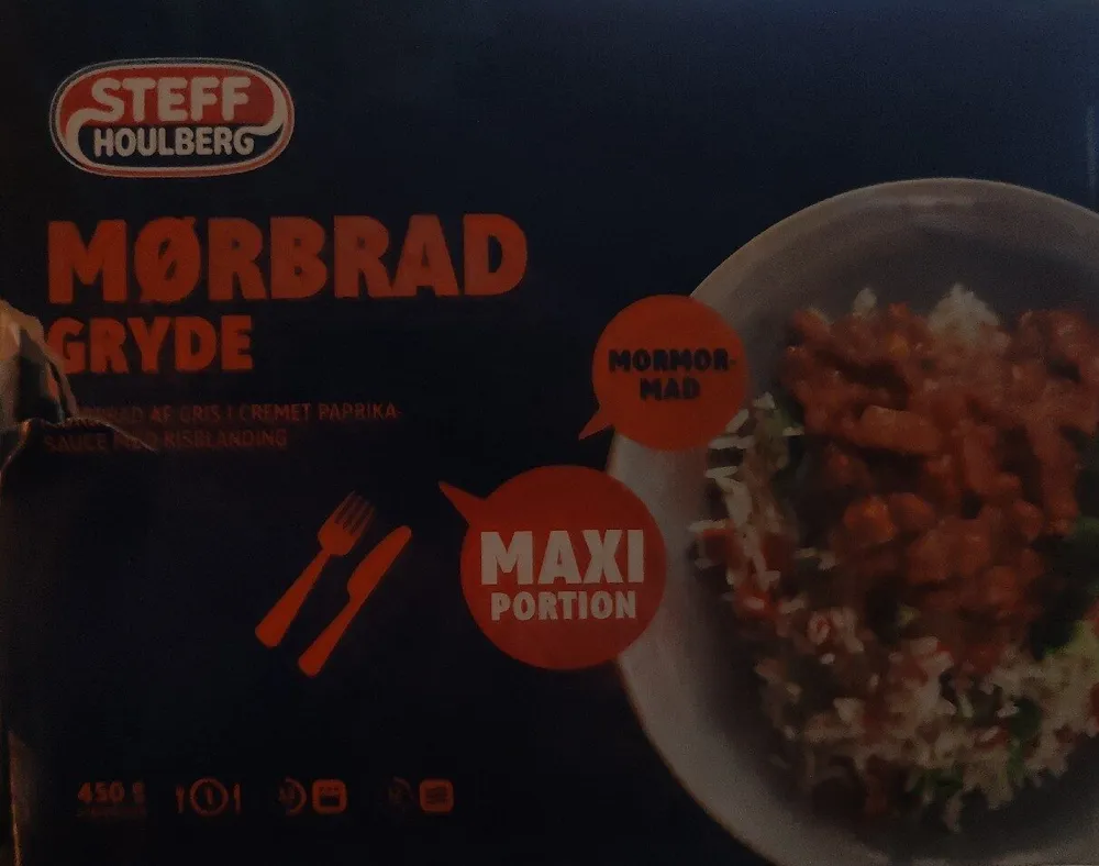 Mørbrad Gryde med cremet paprikasauce og risblanding