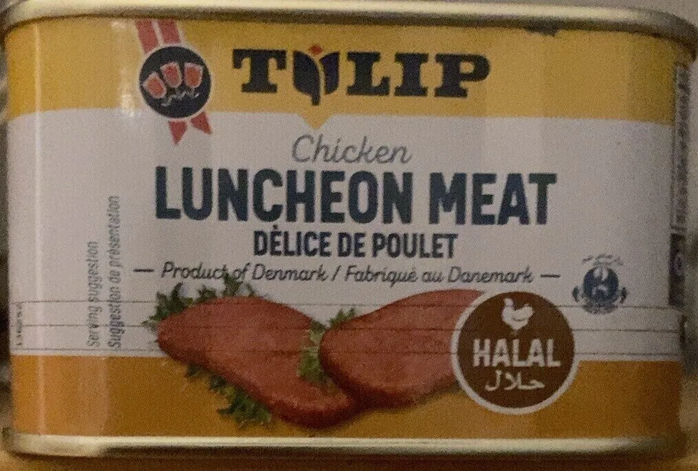 Chicken luncheon meat