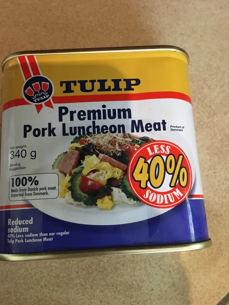 Premium pork luncheon meat