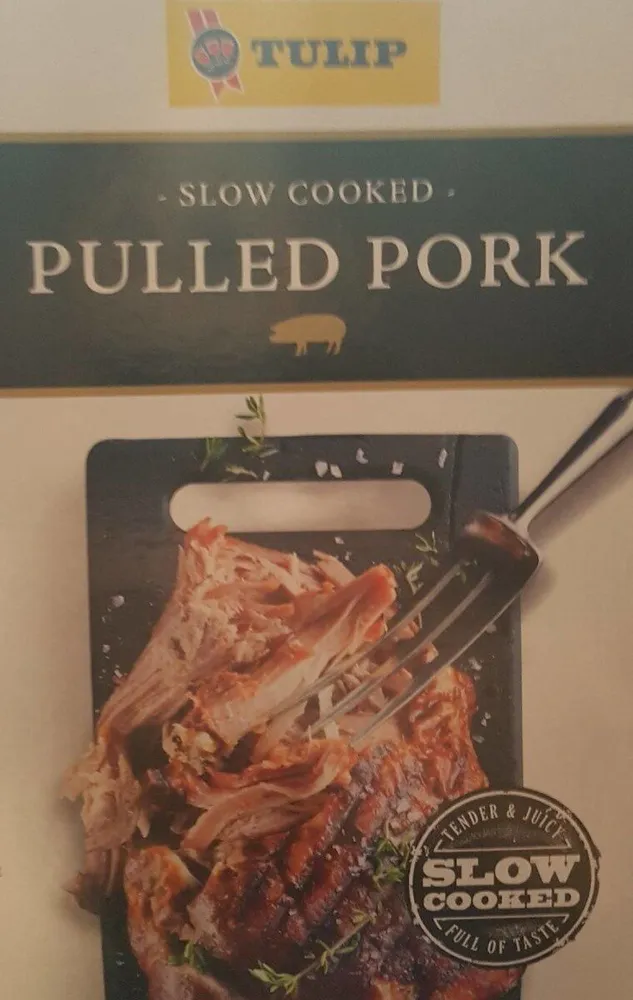 Slow cooked pulled pork