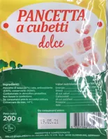 Pancetta a cubetti dolce