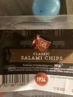 Classic salami chips