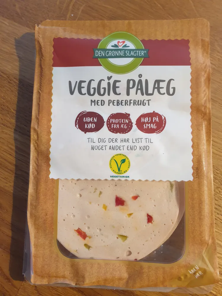 Veggiepålæg med peberfrugt