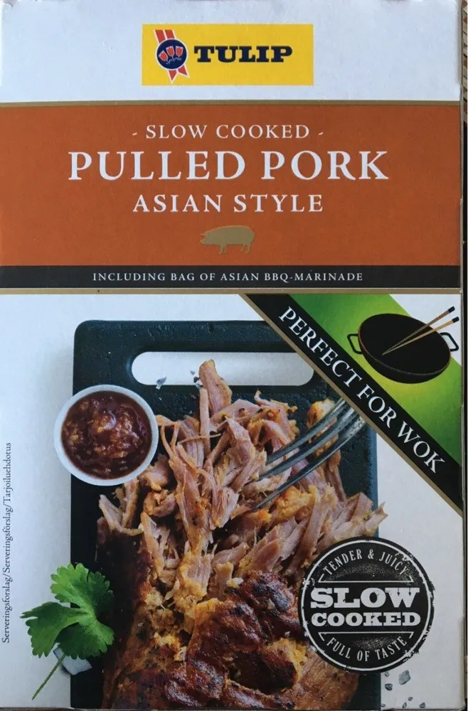 Pulled pork asian style