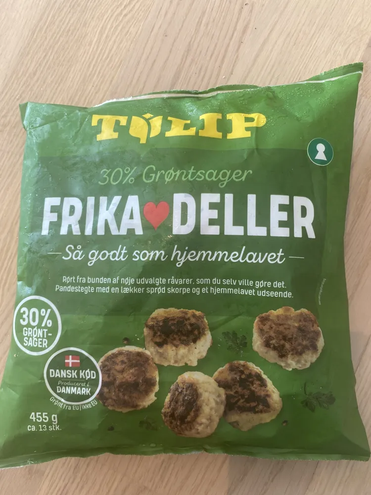 Frikadeller 30% grøntsager
