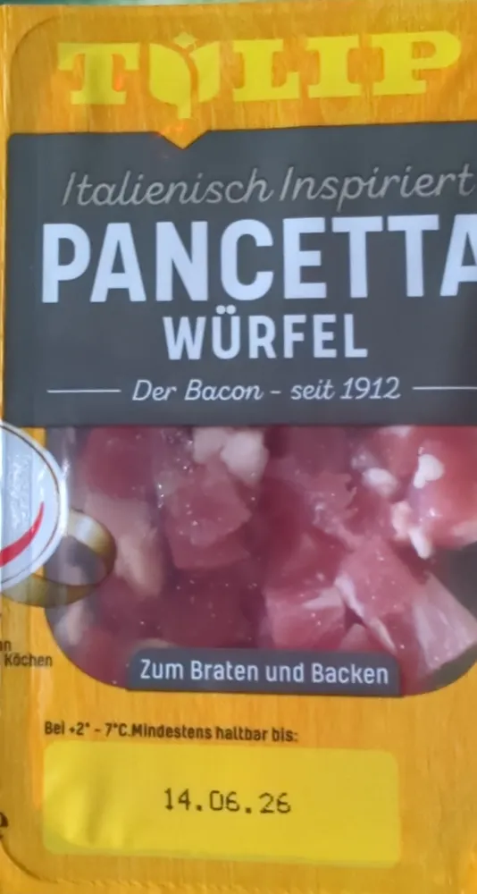 Pancetta Würfel