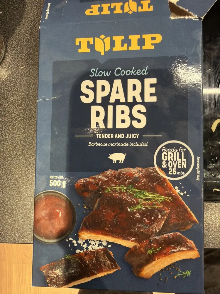 Spareribs Slow Cooked