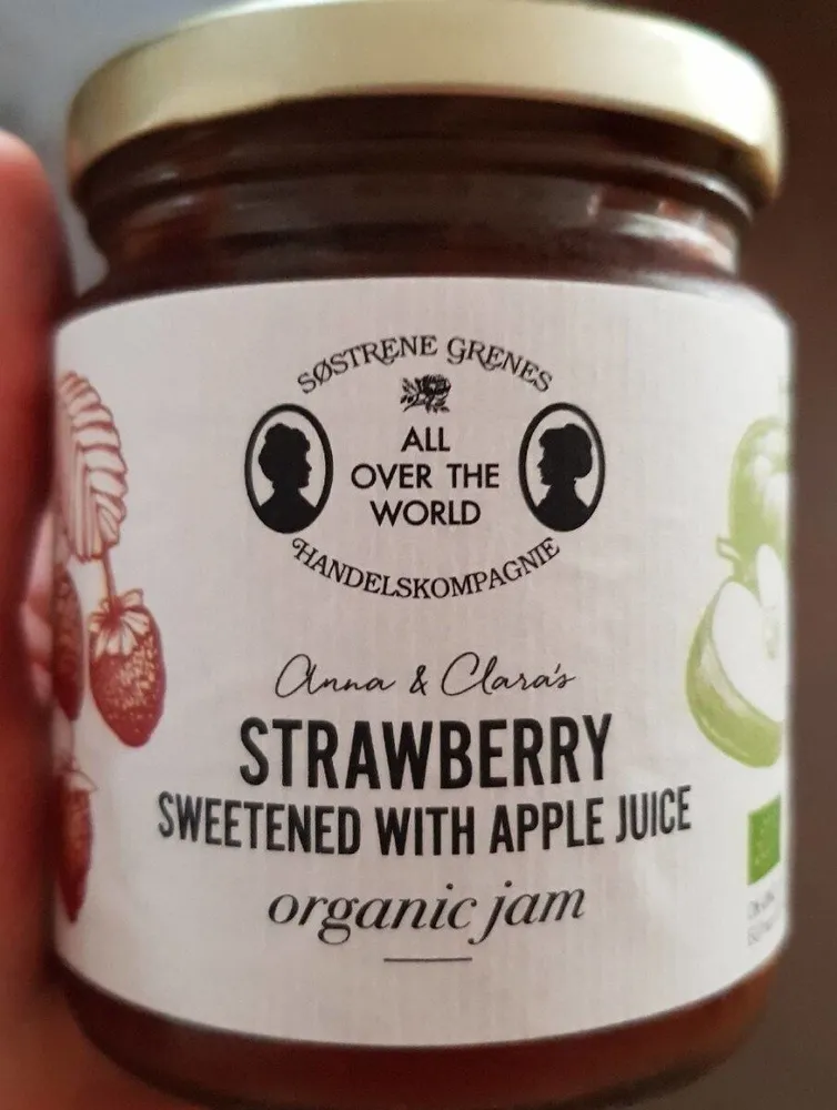 Strawberry organic jam