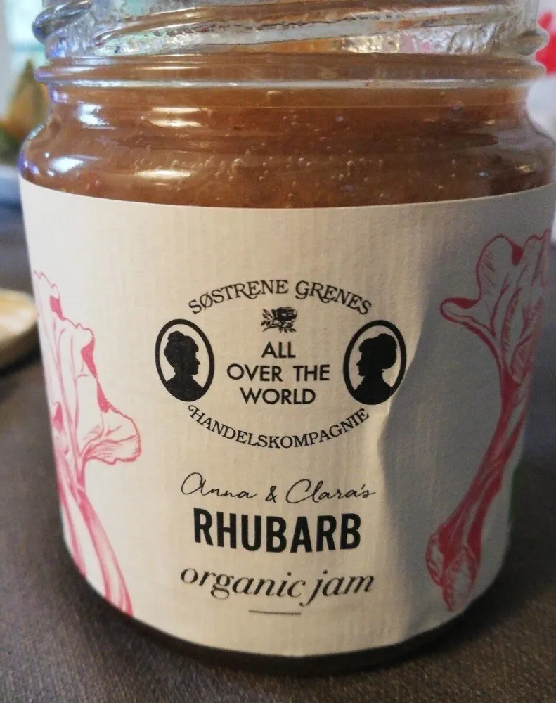 Rhubarb Organic Jam