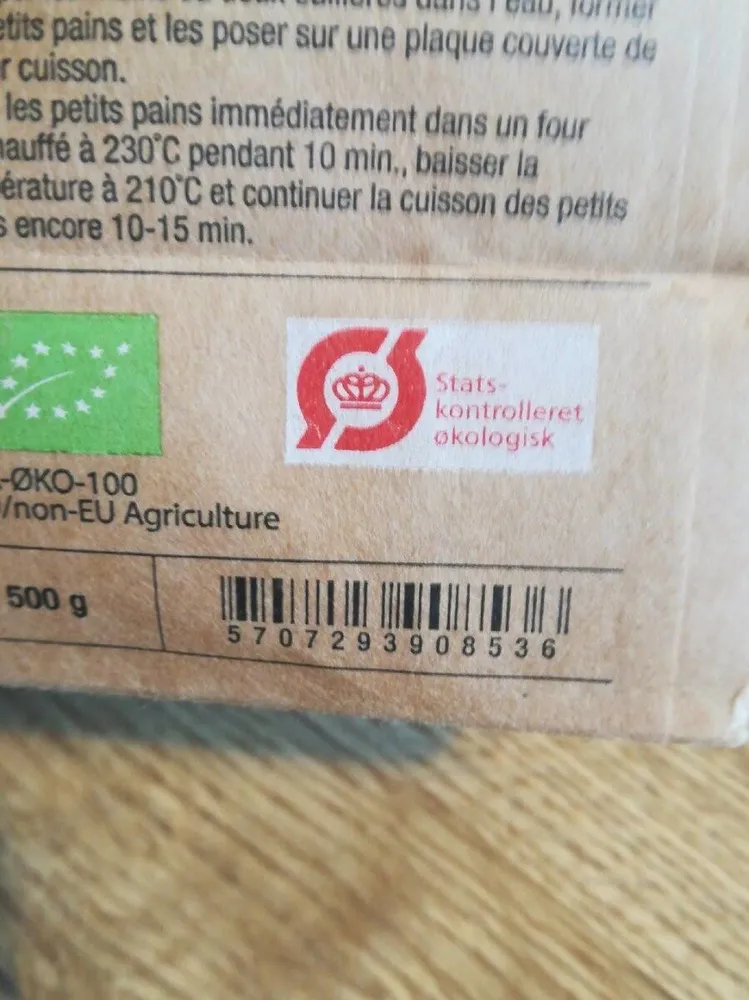 Organic overnight Baking mix