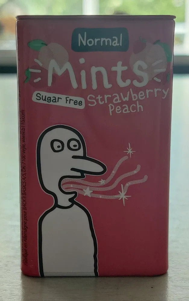 Mints strawberry peach