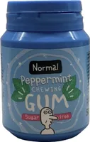 Peppermint chewing gum ( sugar free)