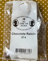Chocolate raisin mix