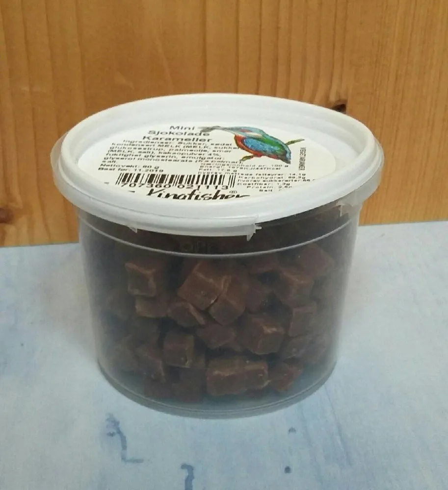 Mini sjokolade karameller