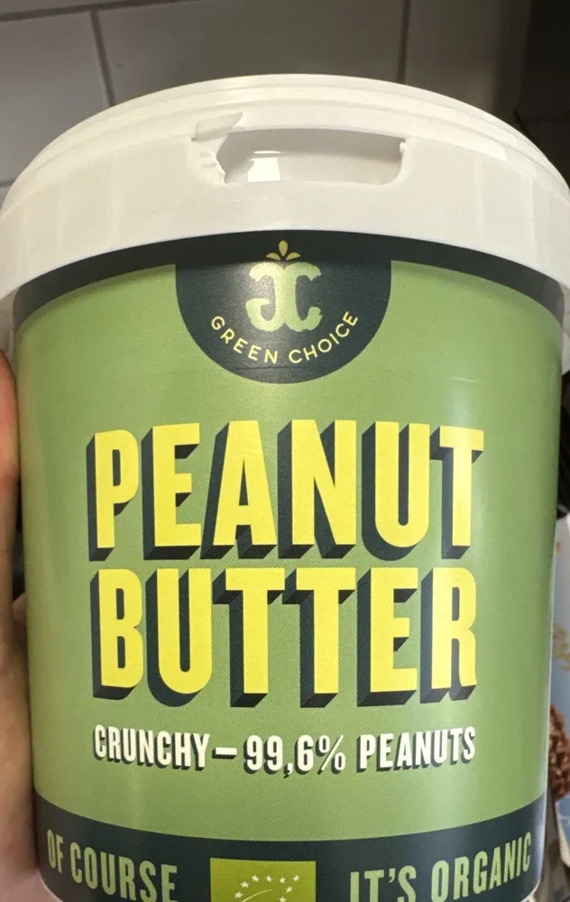 Peanut butter, Crunchy, Organic