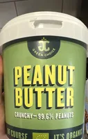 Peanut butter, Crunchy, Organic