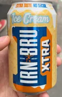 Irn bru saveur ice cream