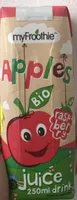 Boisson bio à la pomme et à la framboise