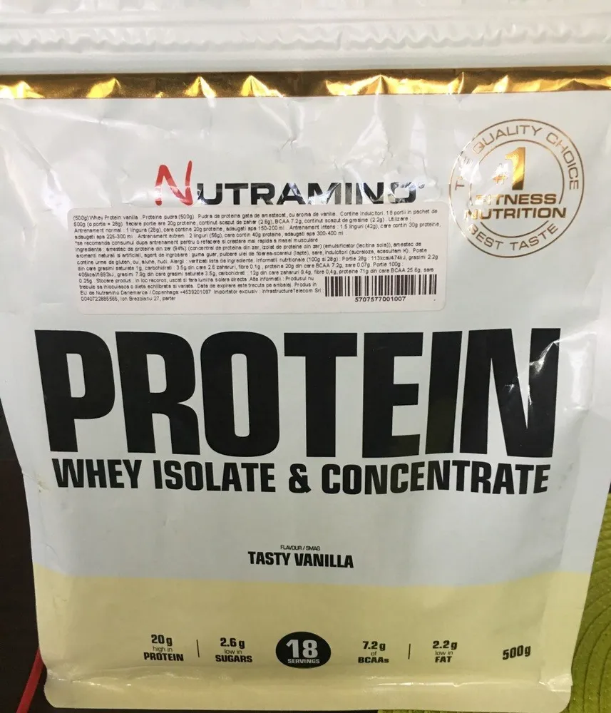 Protein whey isolate concentrate