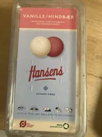 Vanille/Hindbær