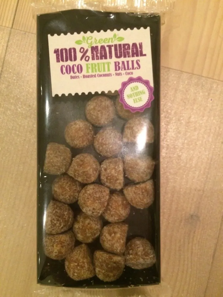 100% natural coco fruit balls