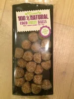 100% natural coco fruit balls