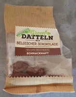 Datteln mit belgischer Schokolade