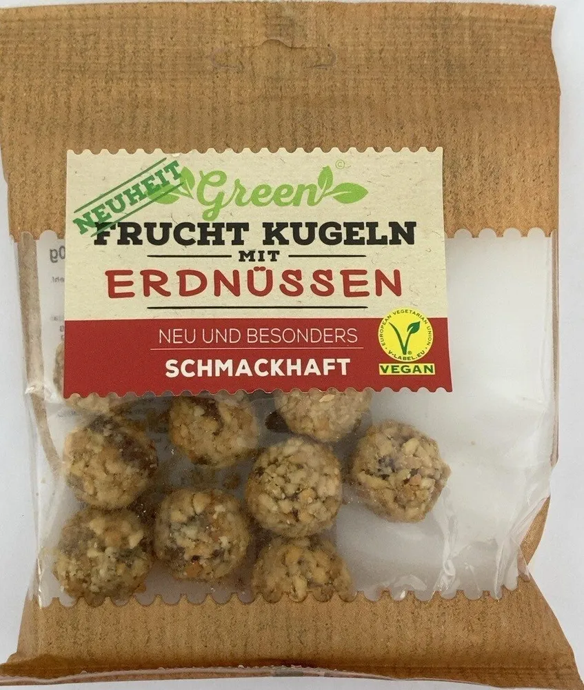 Erdnuss-Frucht-Bälle