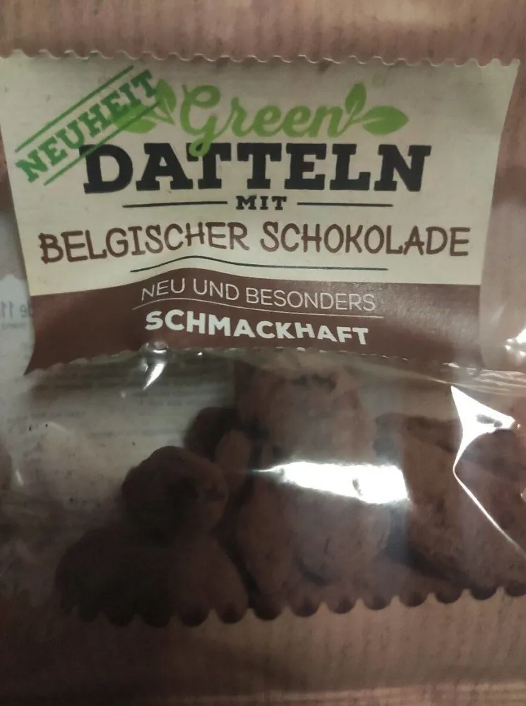 Datteln mit belgischer Schokolade