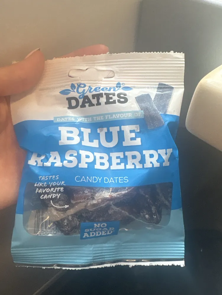 Blue Raspberry Candy Dates