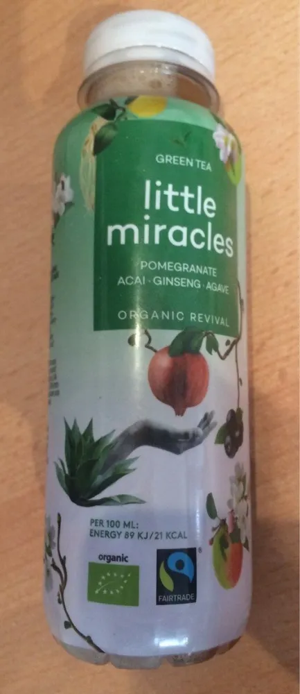 Green Tea Pomegranate Acai Ginseng Agave