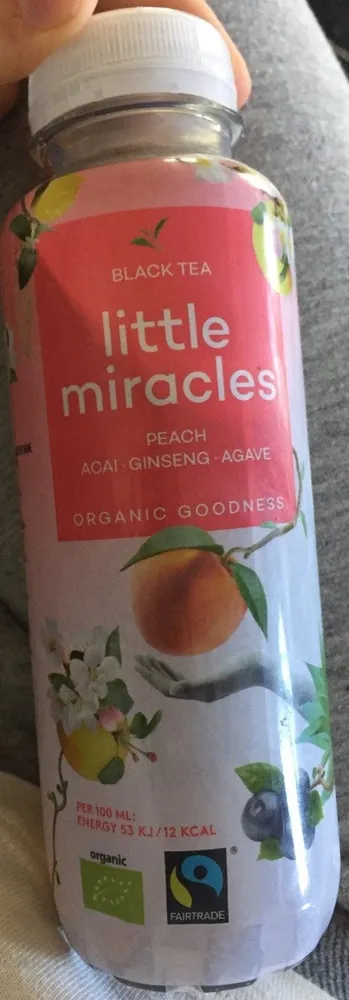Black Tea Peach Acai Ginseng Agave