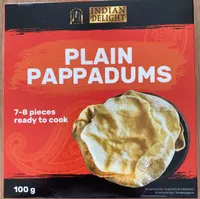 Plain Pappadums