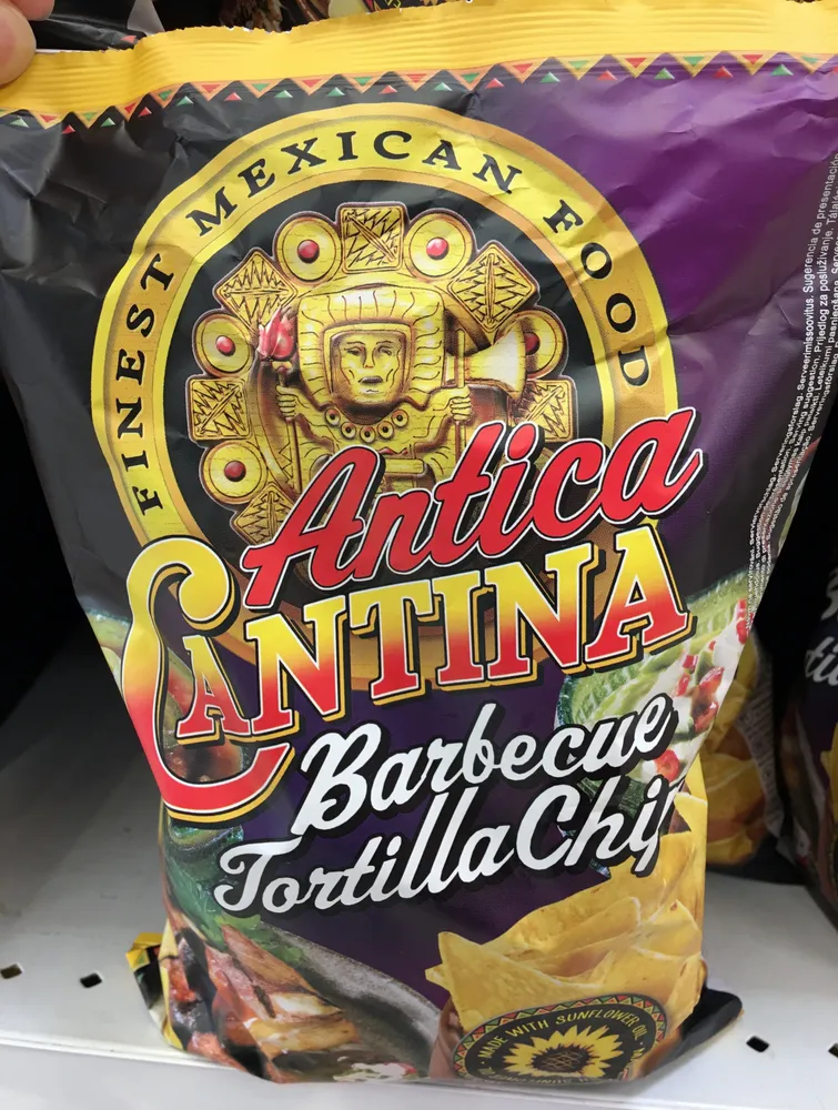Barbeque tortilla chips