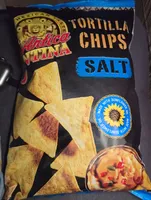Salted tortilla chips