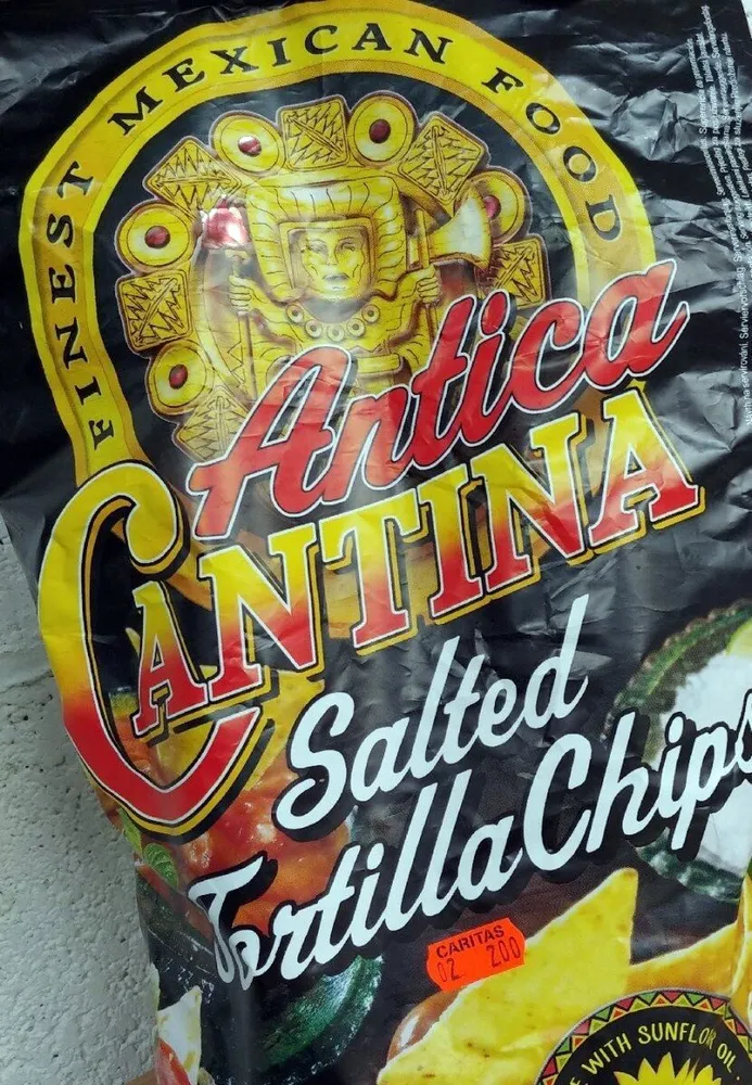 Salted tortilla chips