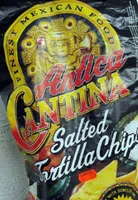 Salted tortilla chips