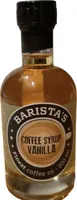 Coffee syrup vanilla