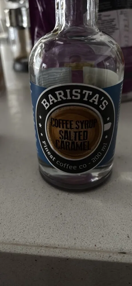 COFFEE SYRUP SALTED CARAMEL