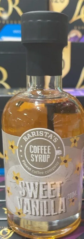 Coffee Syrup Sweet Vanilla