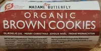 Organic brown cookies