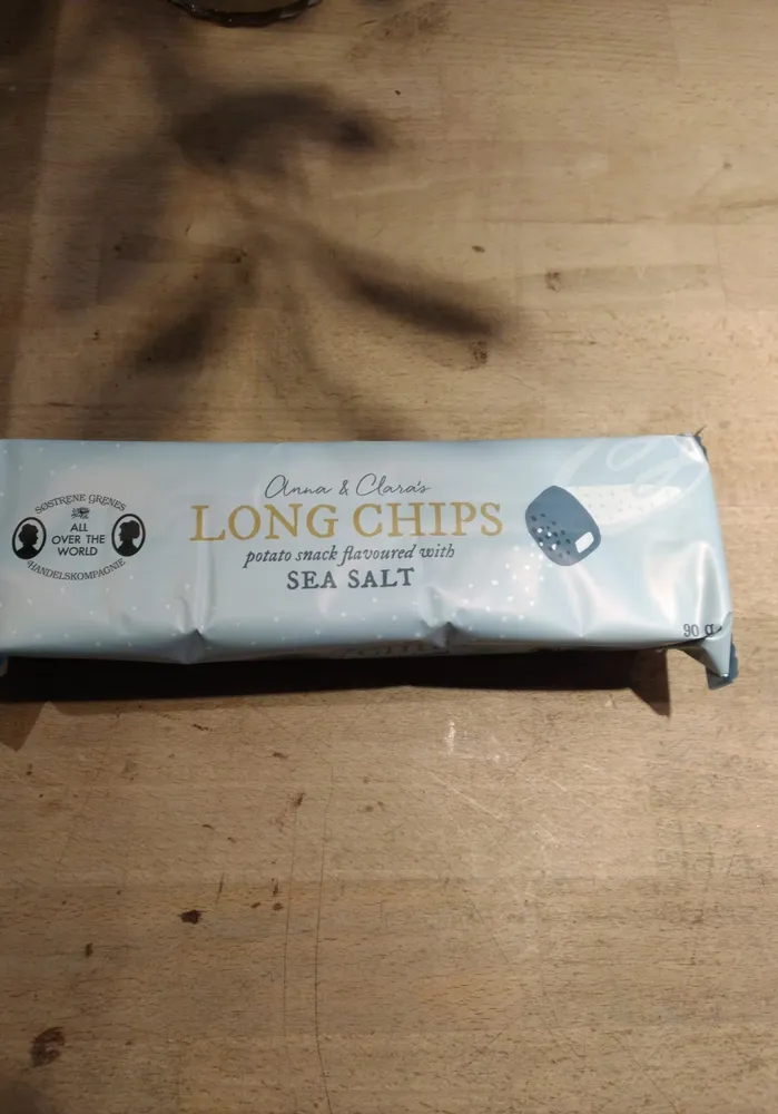 Long chips sea salt