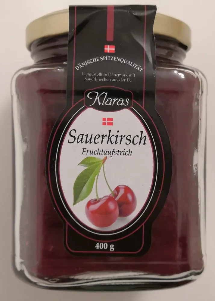 Sauerkirsch Fruchtaufstrich