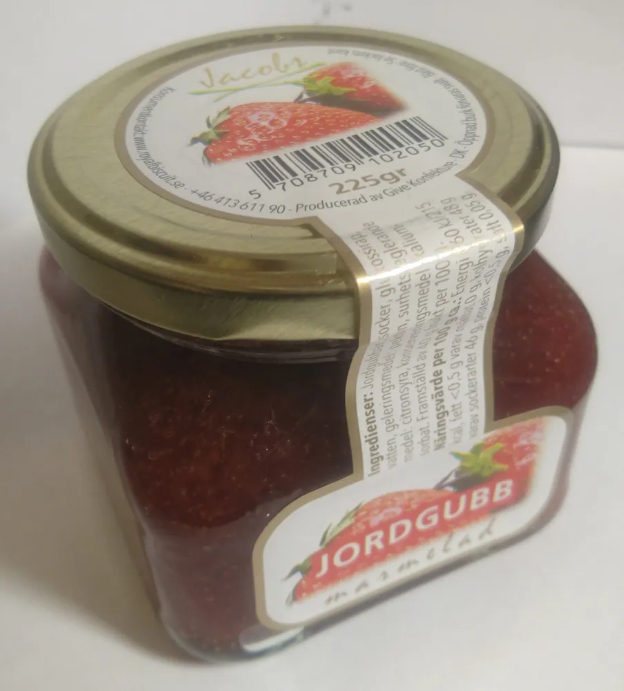 Marmelad, jordgubb