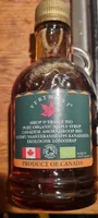 Pure organic maple syrup