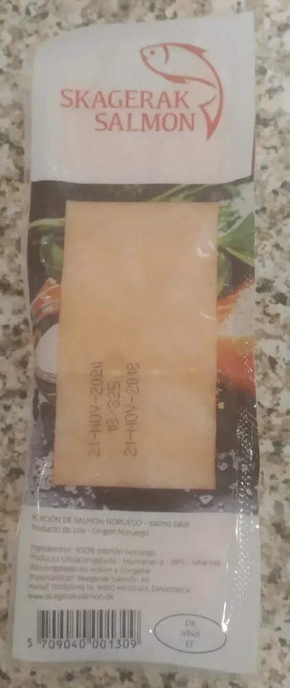 Lomos de salmón noruego