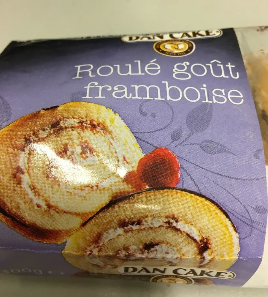 Dan Cake - Raspberry Swiss Roll 300G